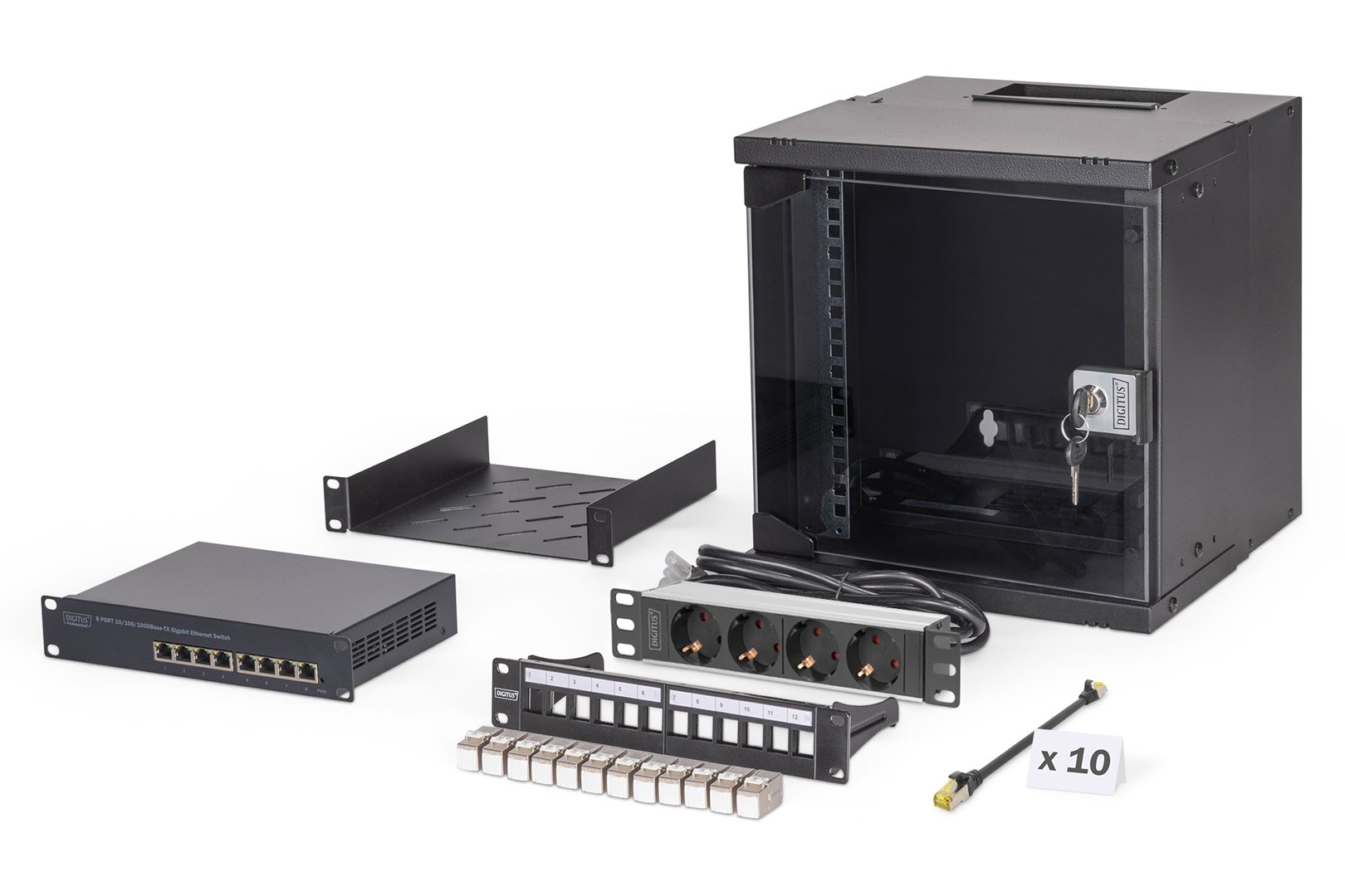 Digitus SOHO Pro network set, 254