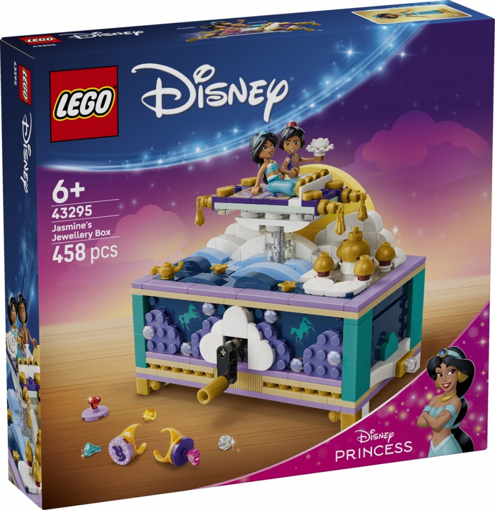 LEGO  Disney 43295 Jasmines Jewellery Box