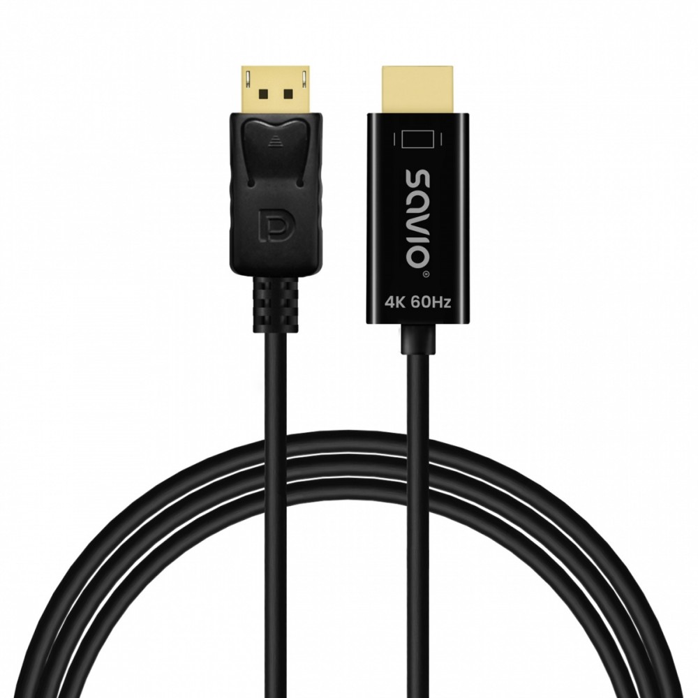 SAVIO  Display Port to HDMI 4K