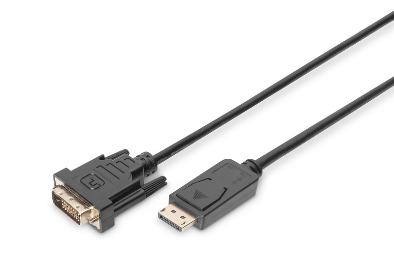 Digitus DisplayPort cable with snap 1080p