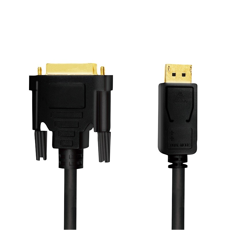 LogiLink  DisplayPort to DVI cable , black