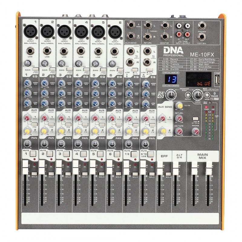 No name DNA ME-10FX audio mixer