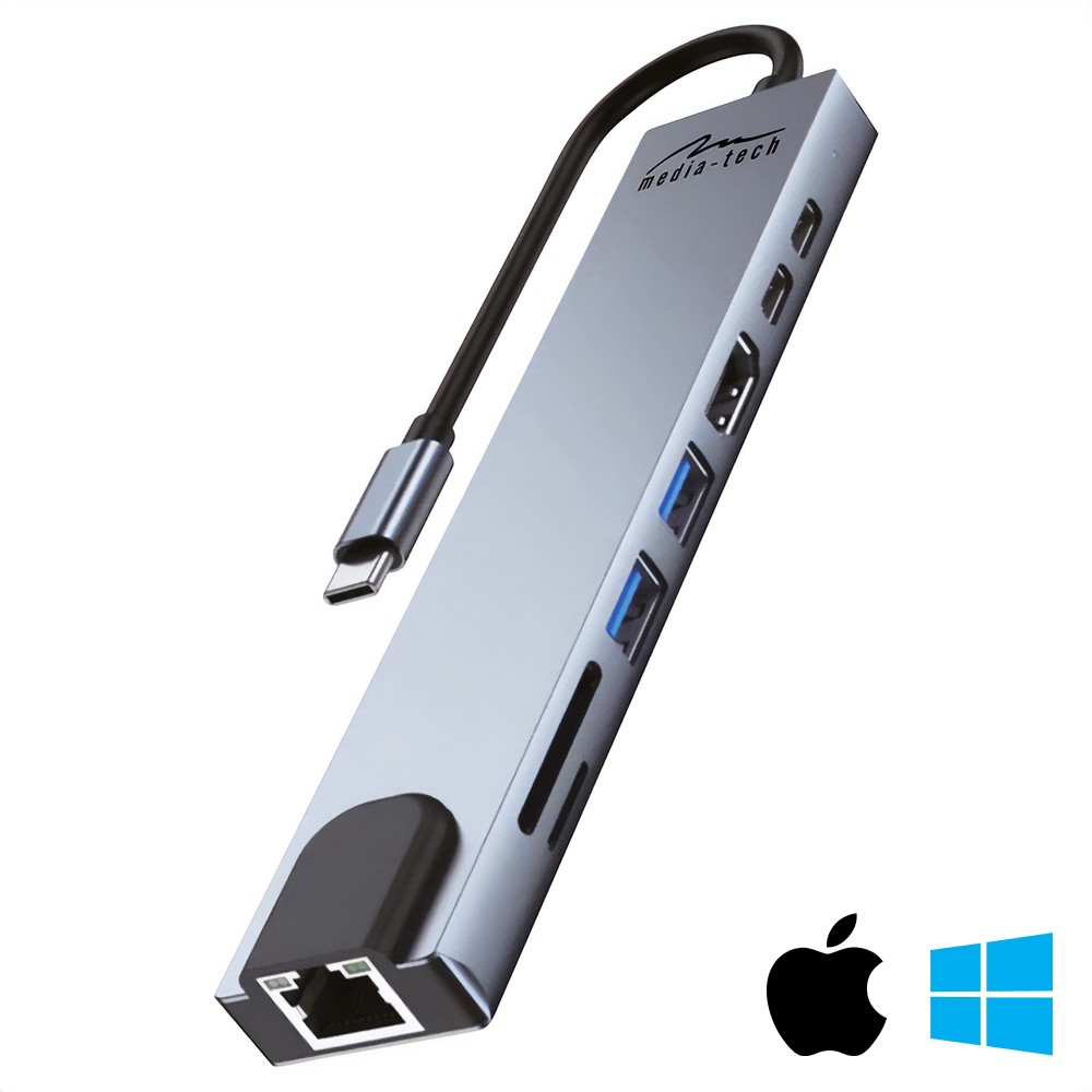 Media-Tech  DOCKING STATION 8 IN 1