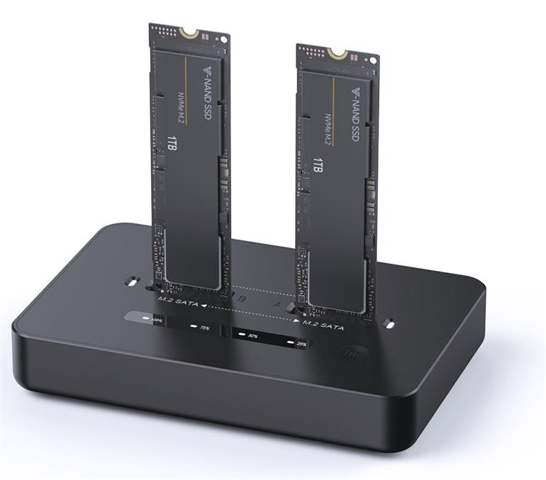 Gembird  Docking station USB-C 2xSSD M