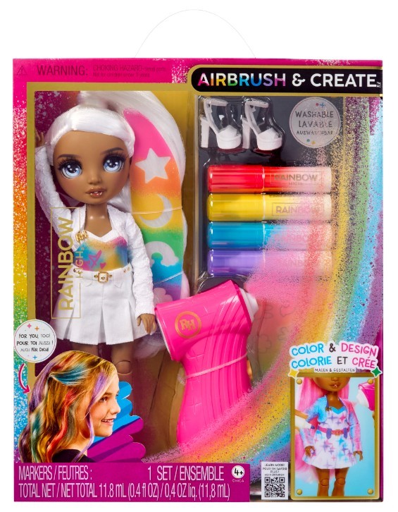 Mga Doll Rainbow High Air Brush