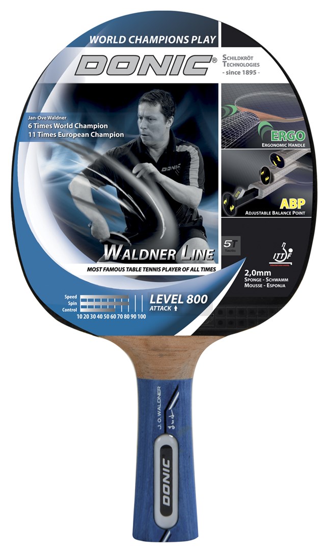 Donic Schildkröt Waldner 800 table tennis