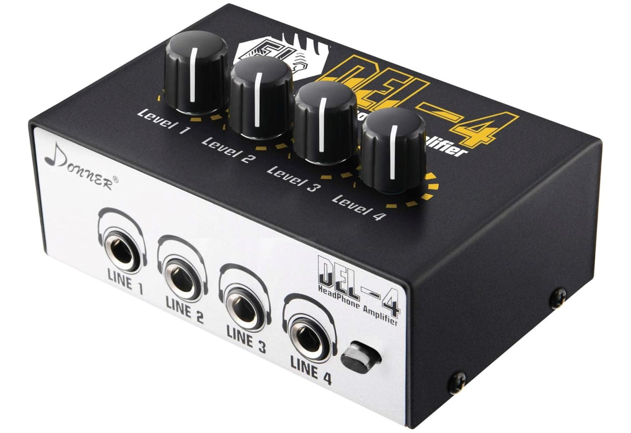 DONNER  DEL-4 - headphone amplifier |