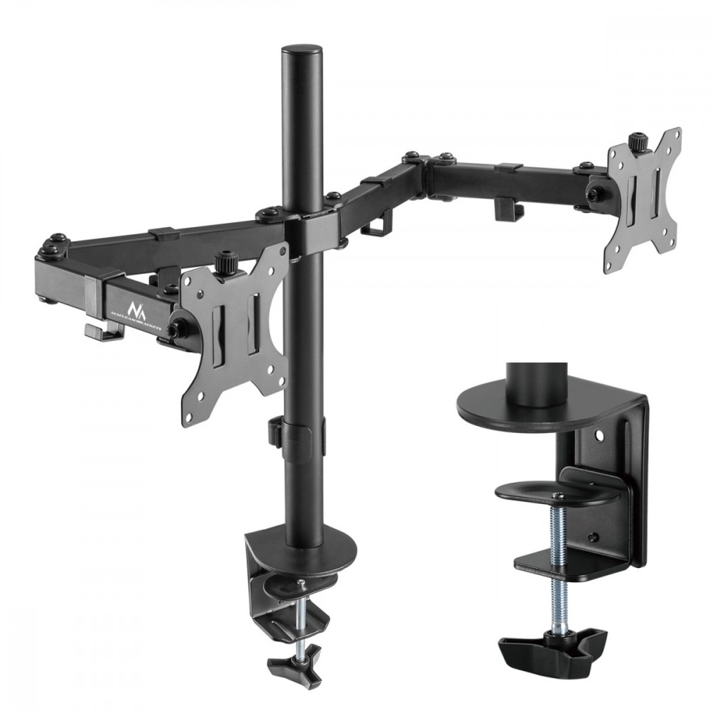 Maclean  Double Desk Monitor LCD Bracket