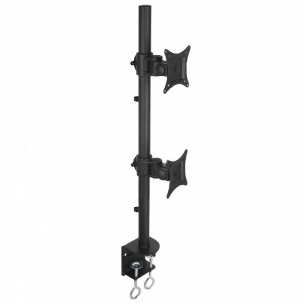 Techly  Double twin desk LCD /