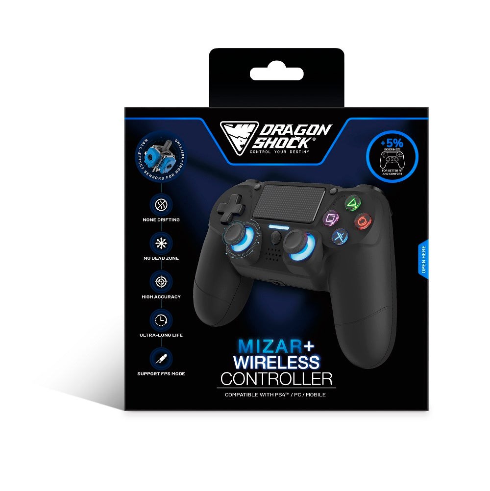 No name Dragonshock Mizar+ Black Bluetooth