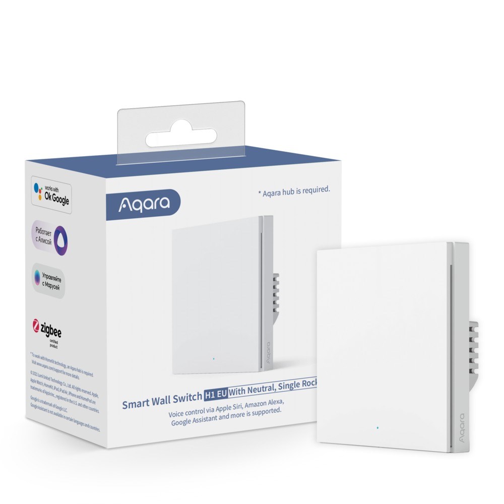 XIAOMI Dual switch with neutral conductor