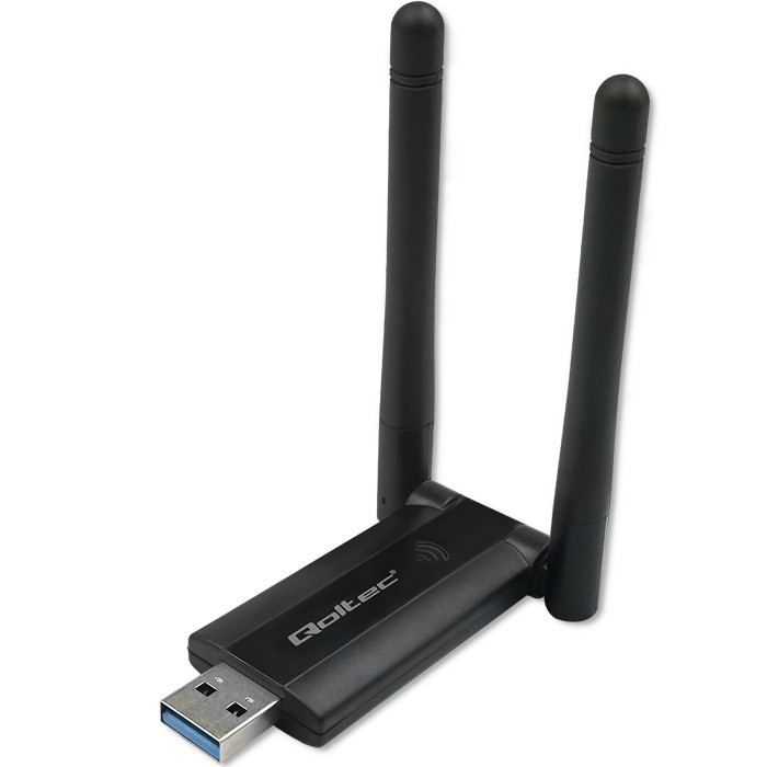 Qoltec  DUAL WiFi adapter 2x2dBi Standard