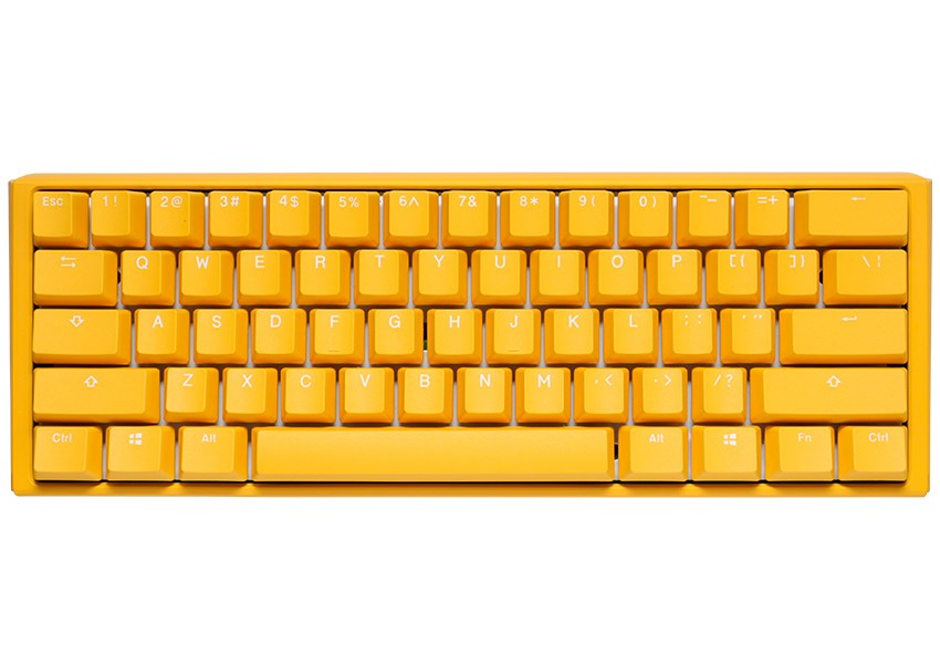 Ducky One 3 Yellow Mini keyboard