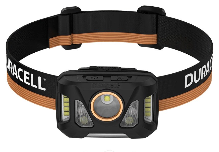 Duracell DH1000R Headlamp black, orange |