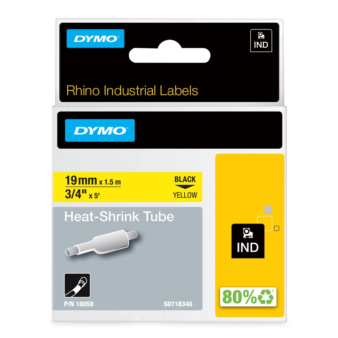 Zebra DYMO Rhino Industrial Heat-Shrink Cable