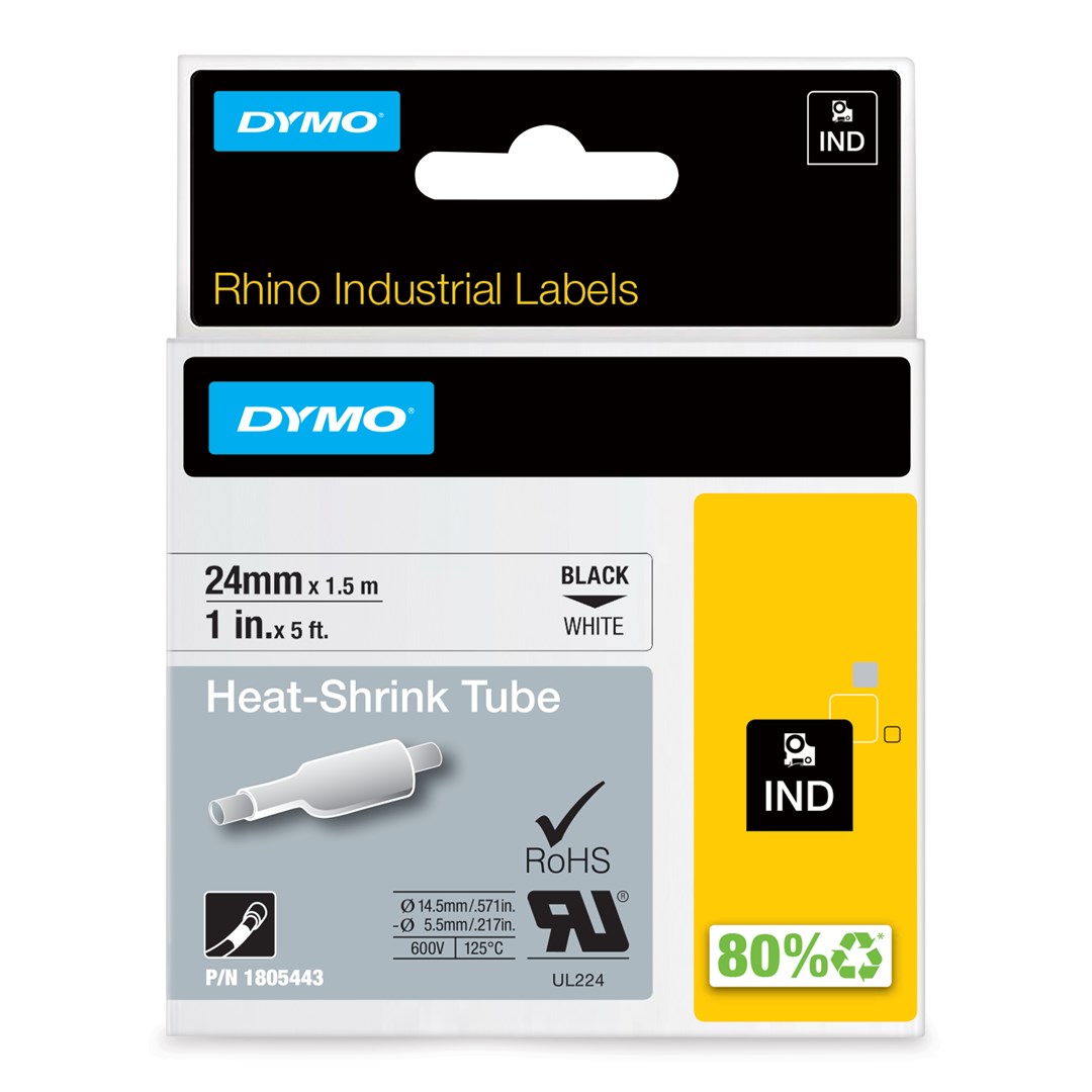 DYMO  Rhino Industrial Heat-Shrink Cable Label