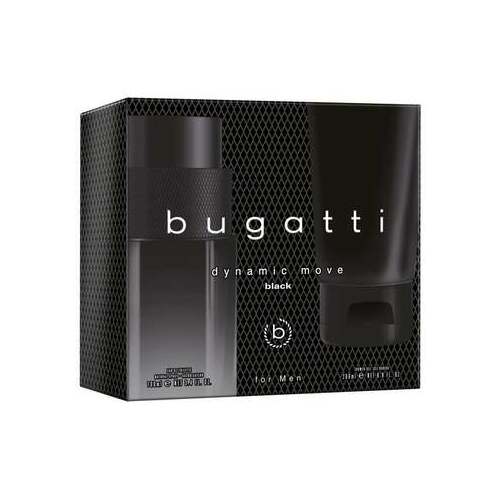 BUGATTI Dynamic Move Black Gift Set