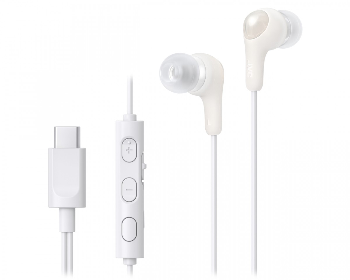 JVC  Earphones HA-FR9UC white | HA-FR9UC-WV