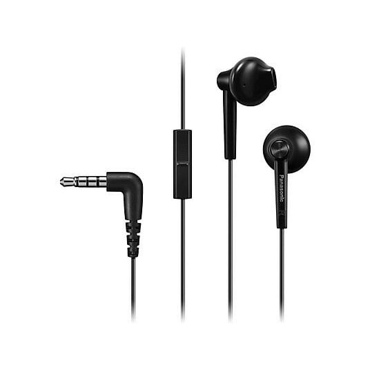 Panasonic  Earphones RP-TCM55E-K black | Panasonic