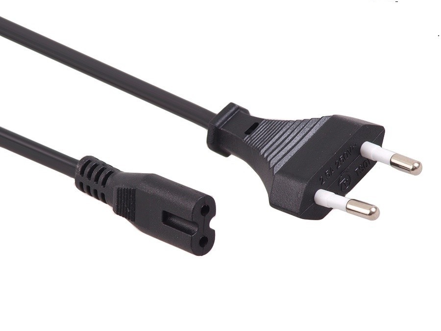 Maclean  Eight power cable 2 pin