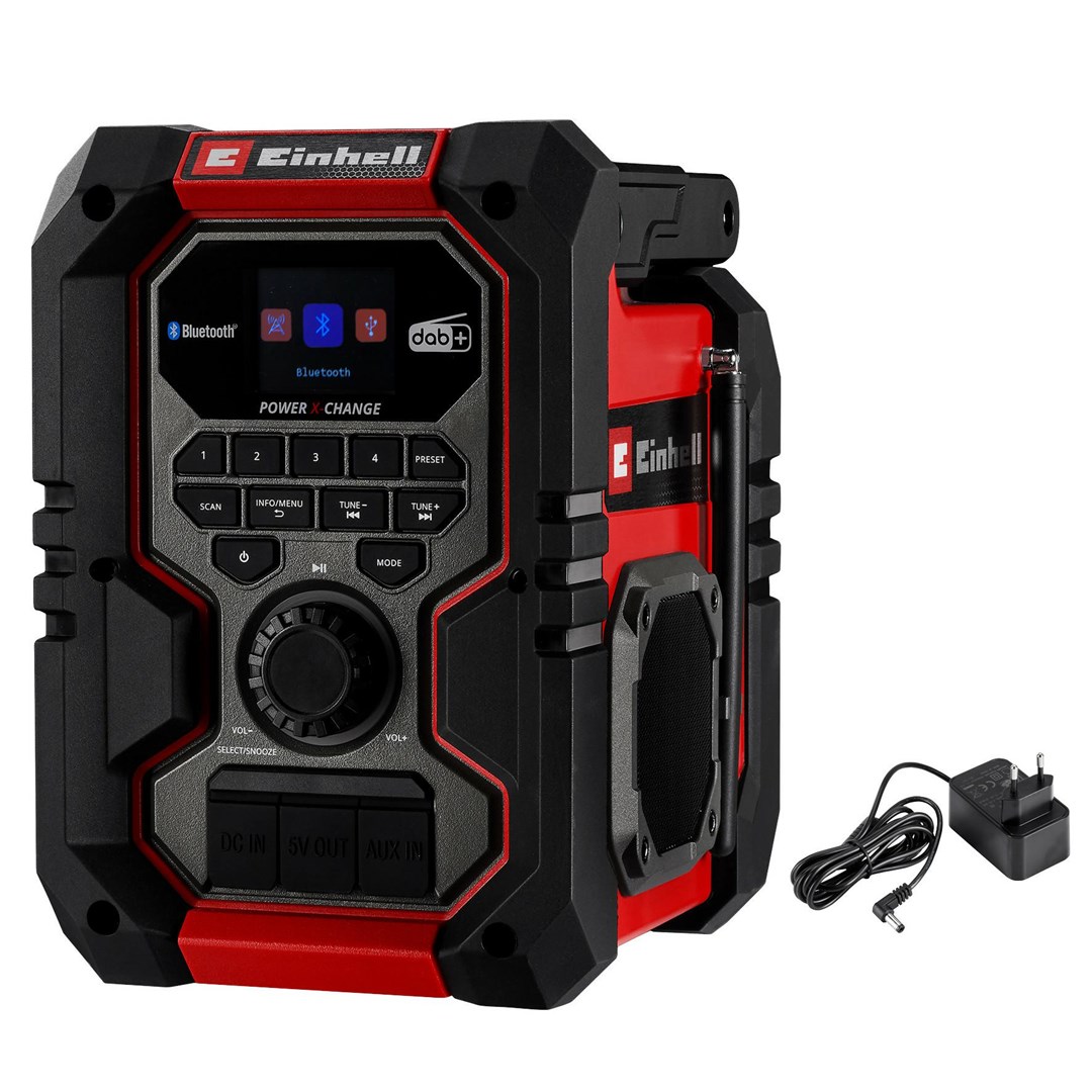 EINHELL  RADIO TE-CR 18 Li DAB+FM/BT