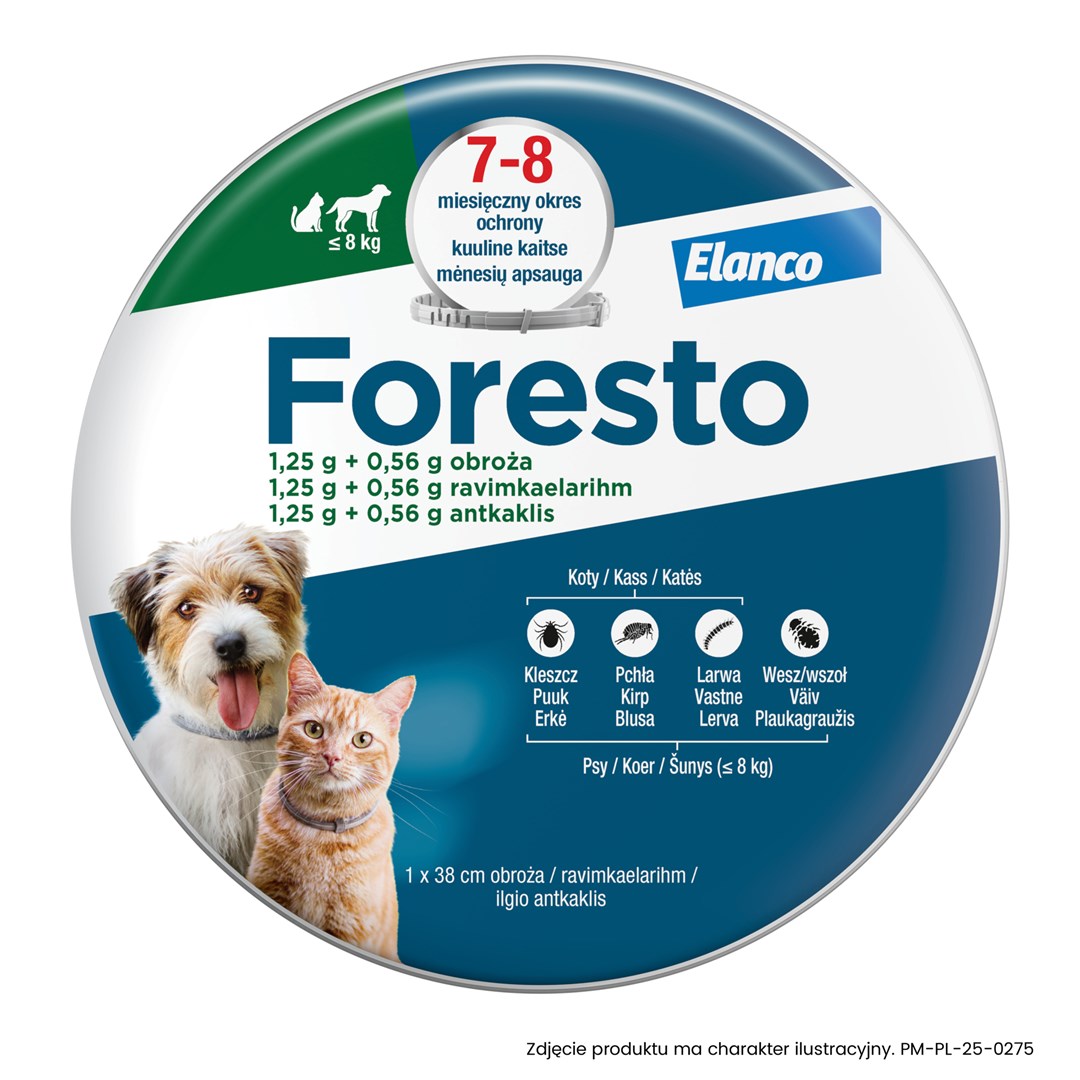 ELANCO Foresto collar for cats and