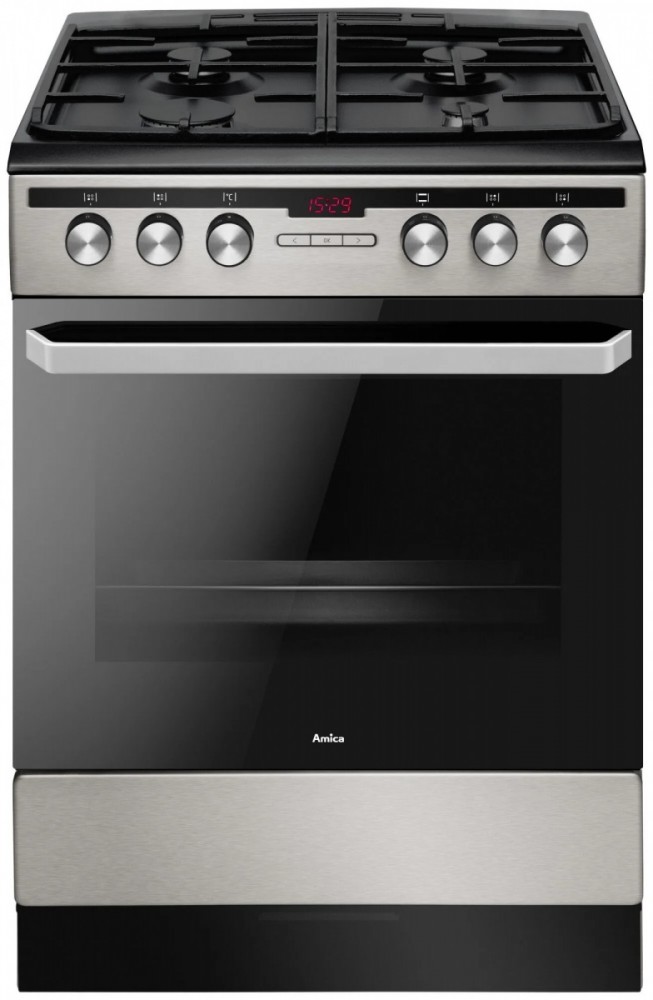 Amica Electric-gas cooker 618GEH2.33HZpTaDpAF(Xsx) |