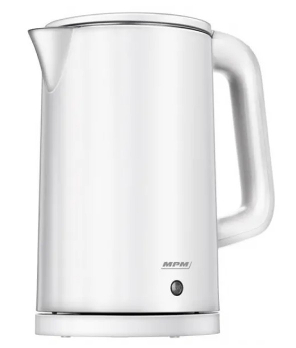 MPM  Electric kettle 1,7l white