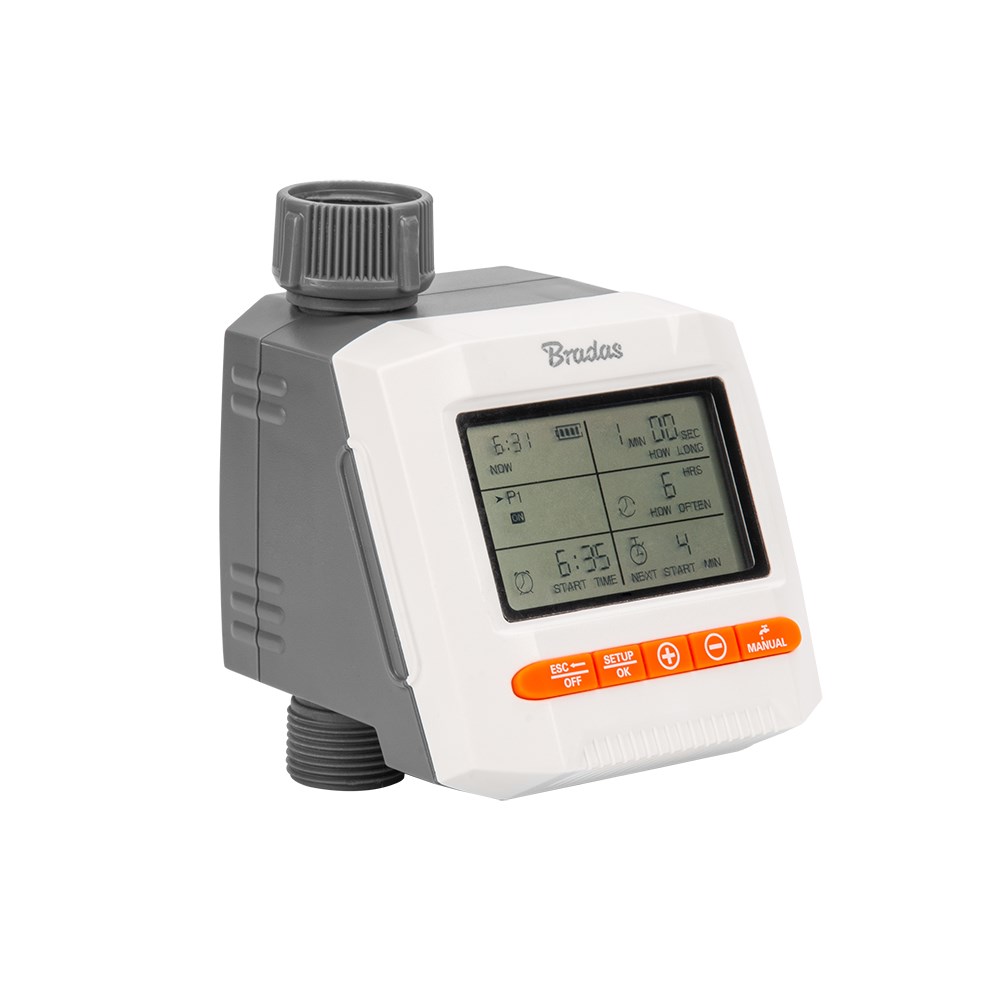 BRADAS ELECTRONIC IRRIGATION CONTROLLER /WHITE LINE