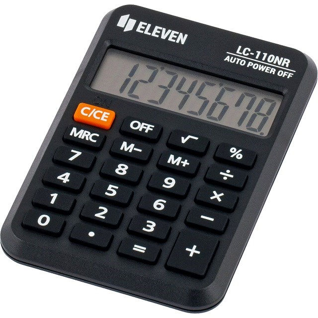 ELEVEN  Pocket calculator LC110NR | KALLC110NR