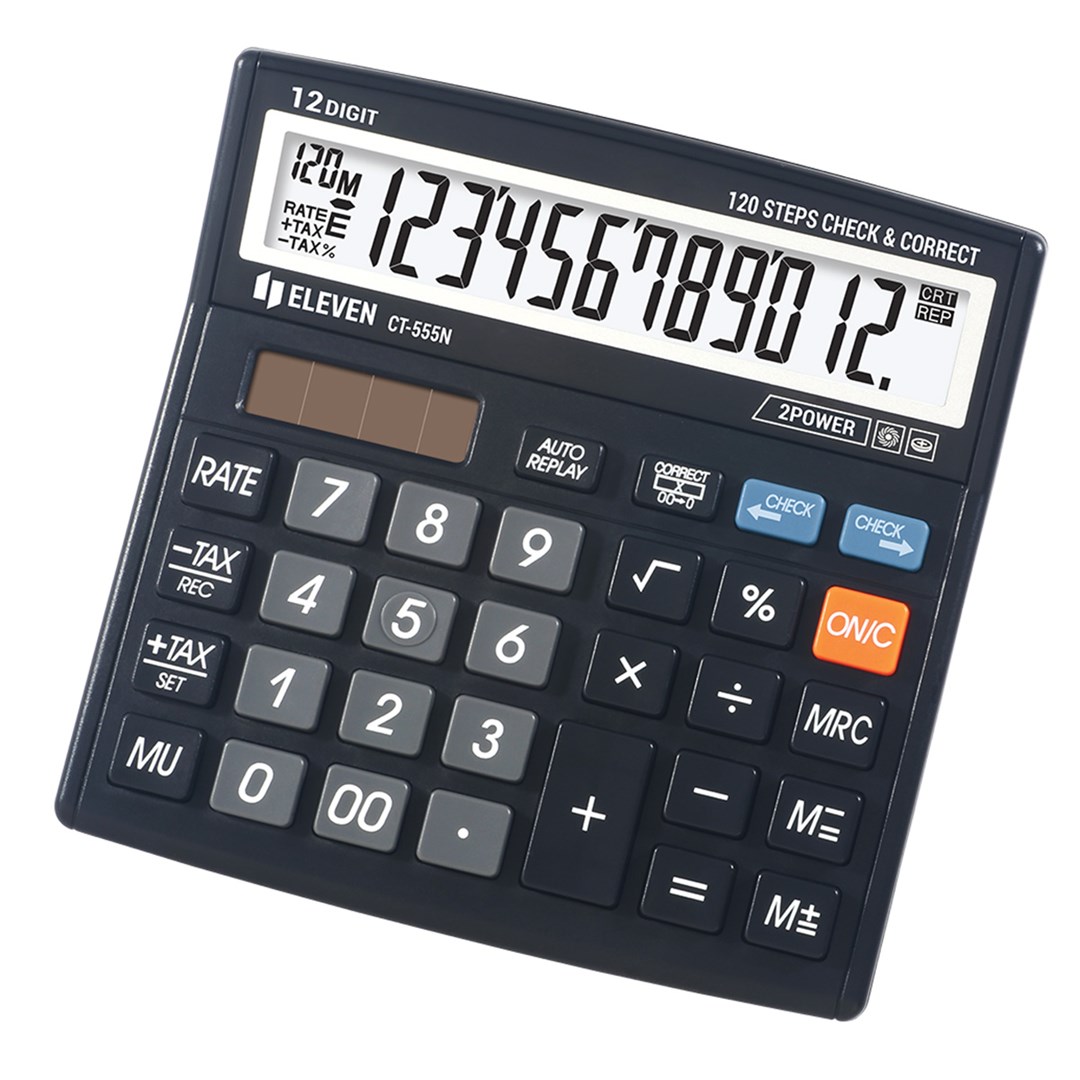 ELEVEN  Office calculator CT555N black |
