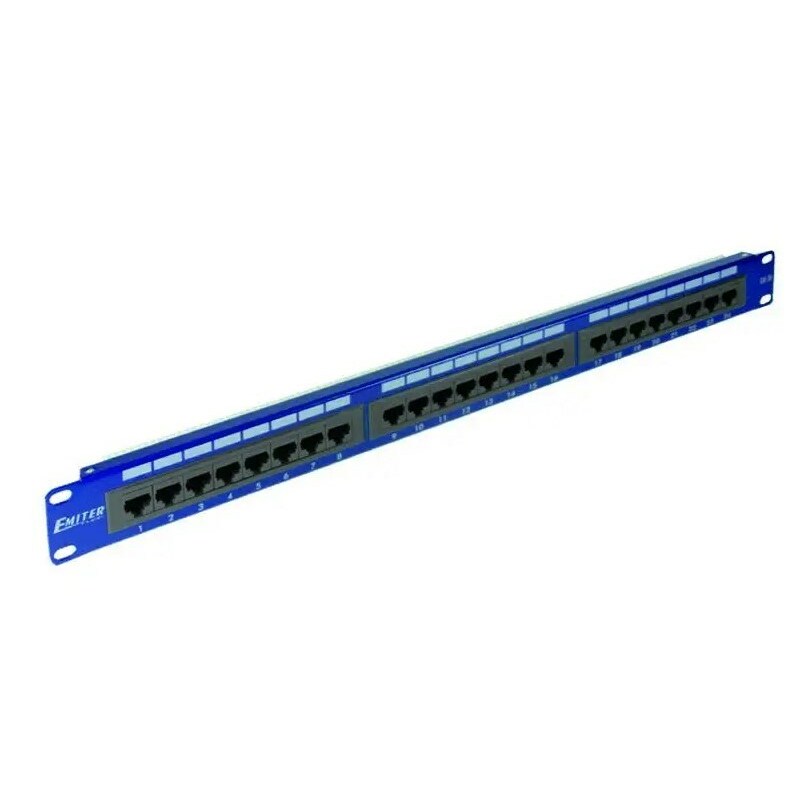 EMITER NET Panel 19", 24xRJ45 UTP