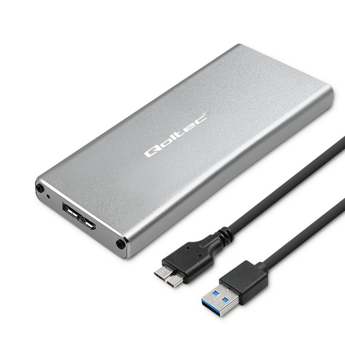 Qoltec  Enclosure M.2 SSD drive