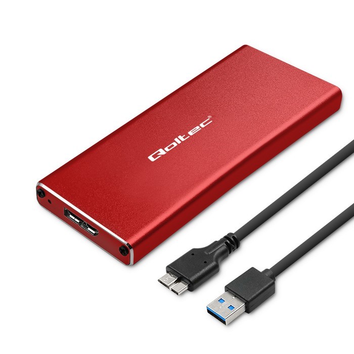 Qoltec  Enclosure M.2 SSD drive