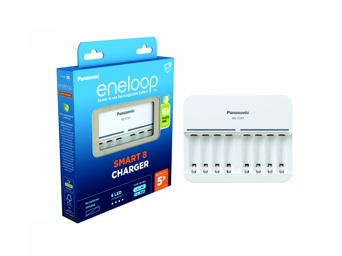Panasonic  Eneloop charger BQ-CC63E with space