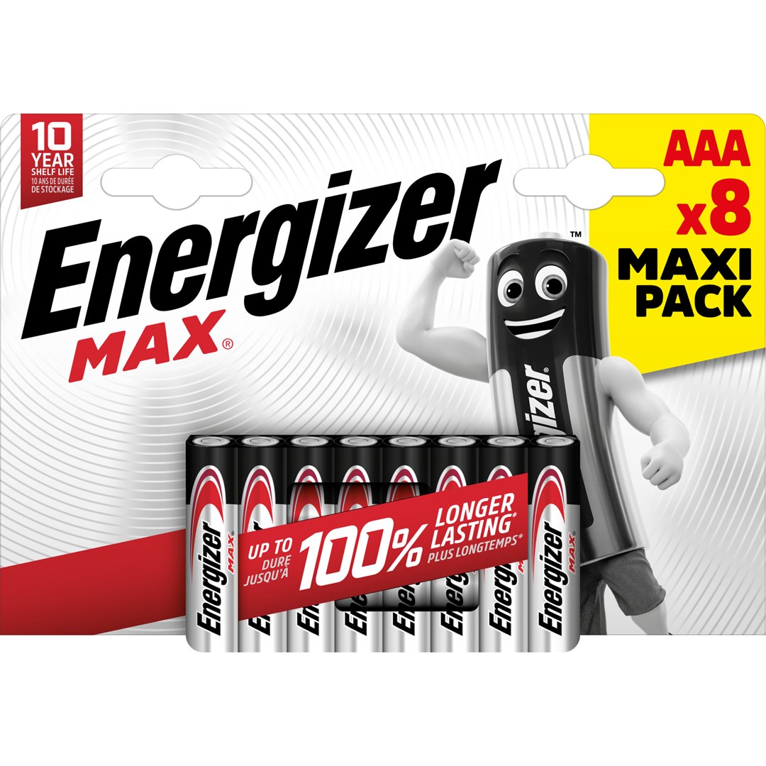 ENERGIZER  ALKALINE BATTERIES LR03 /AAA BLISTER