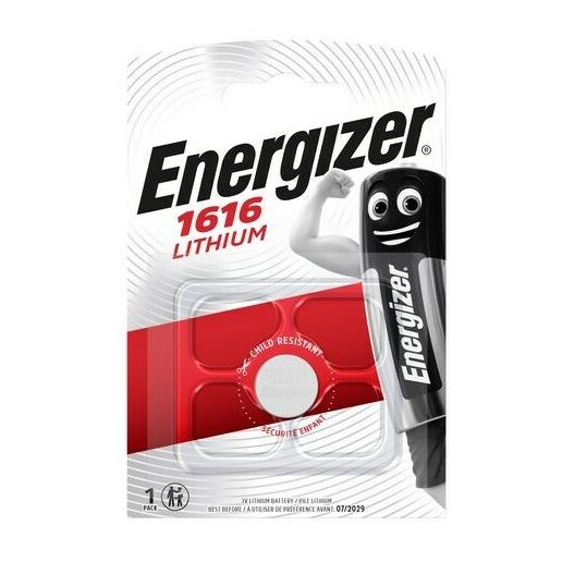 ENERGIZER  BATTERY SPECIALIZED CR1616 3V, 1