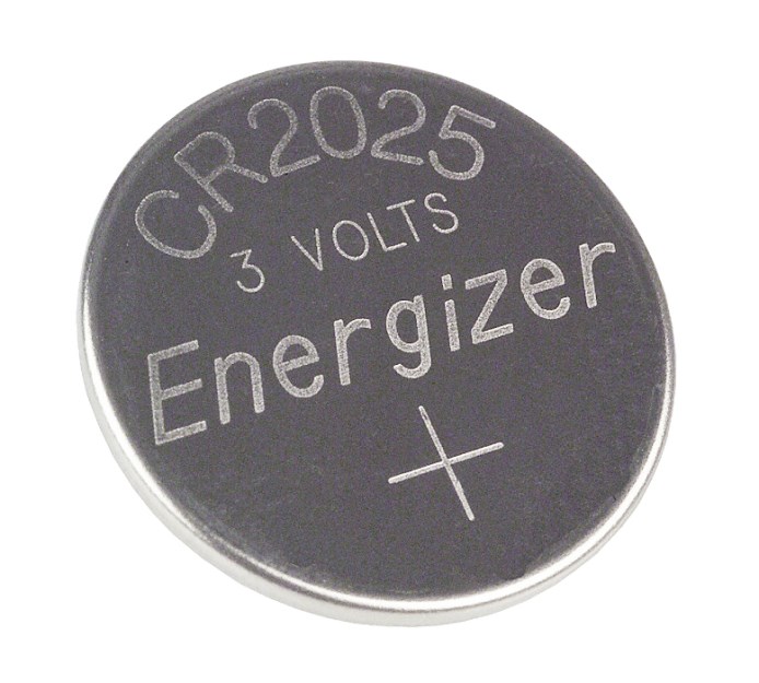 ENERGIZER  BATTERY SPECIALIZED CR2025/2, 3V, ECO