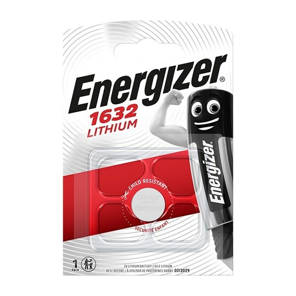 ENERGIZER  BATTERY SPECIALIZED LITHIUM CR1632 3V