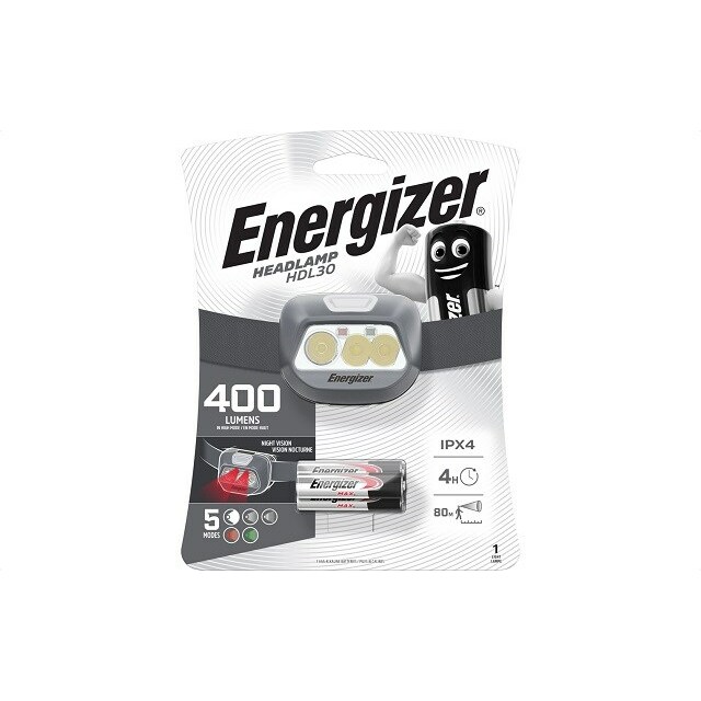 ENERGIZER FLASHLIGHT HEADLIGHT HDL30 3AAA 400