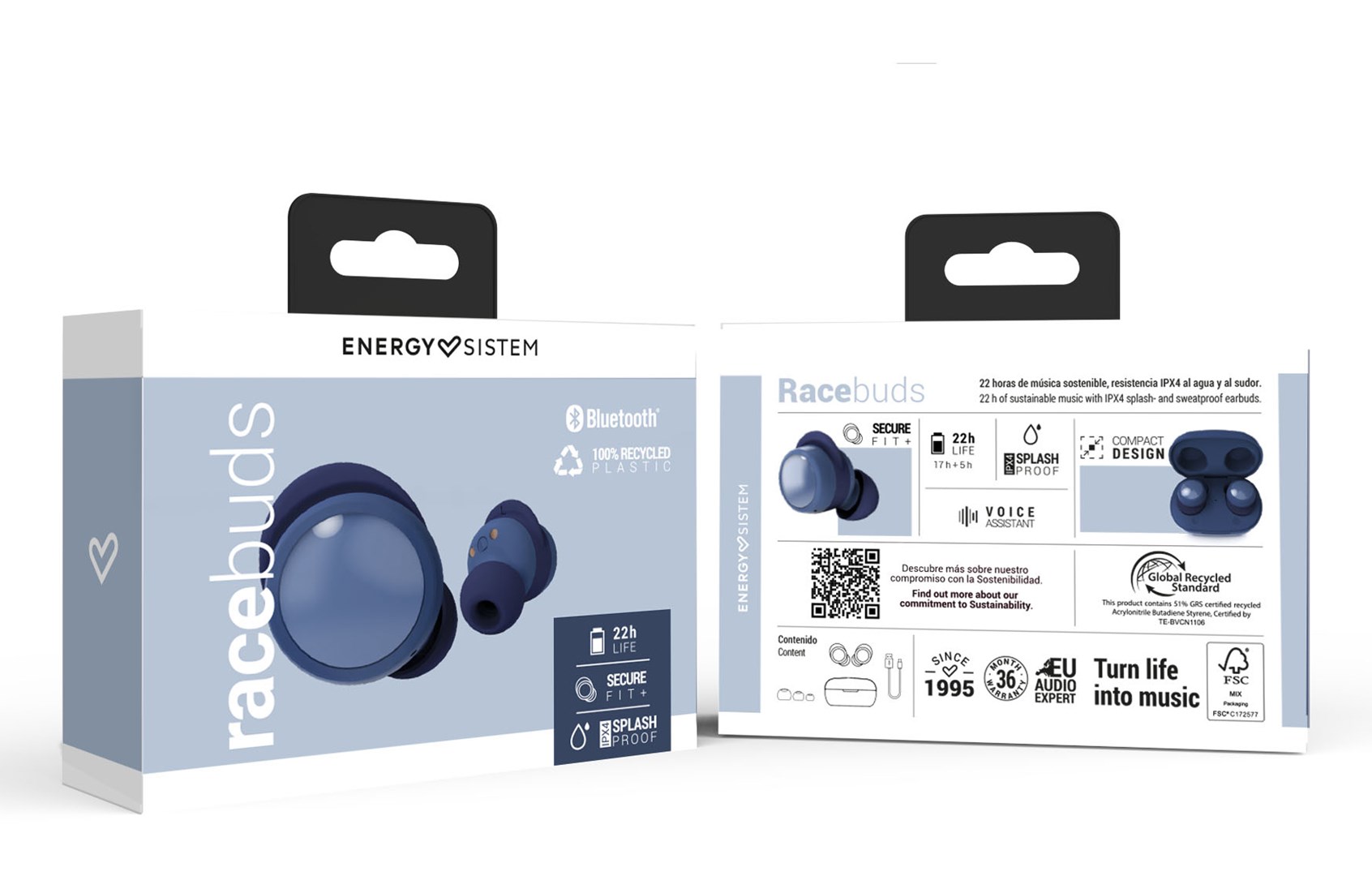 Energy Sistem  458264 headphones/headset True Wireless