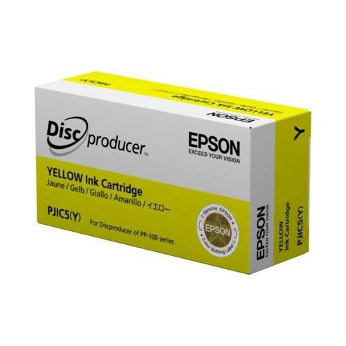 Epson Discproducer Ink PJIC7(Y), Yellow (MOQ=10)