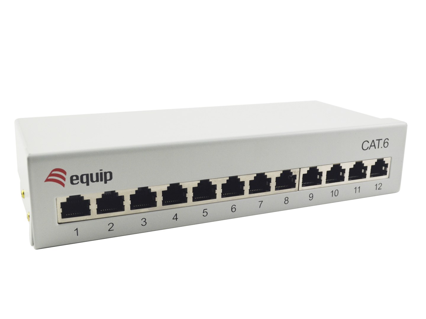 EQUIP  12-Port Cat.6 Desktop Patch