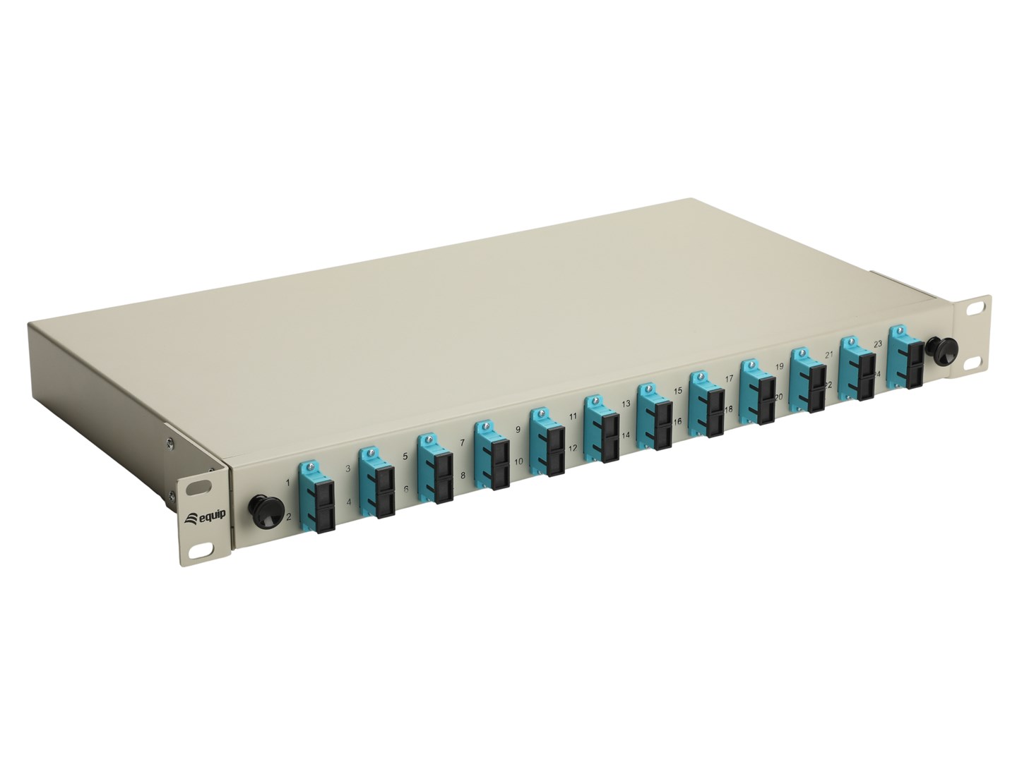 EQUIP 12-Port Fiber Optic Splice Box