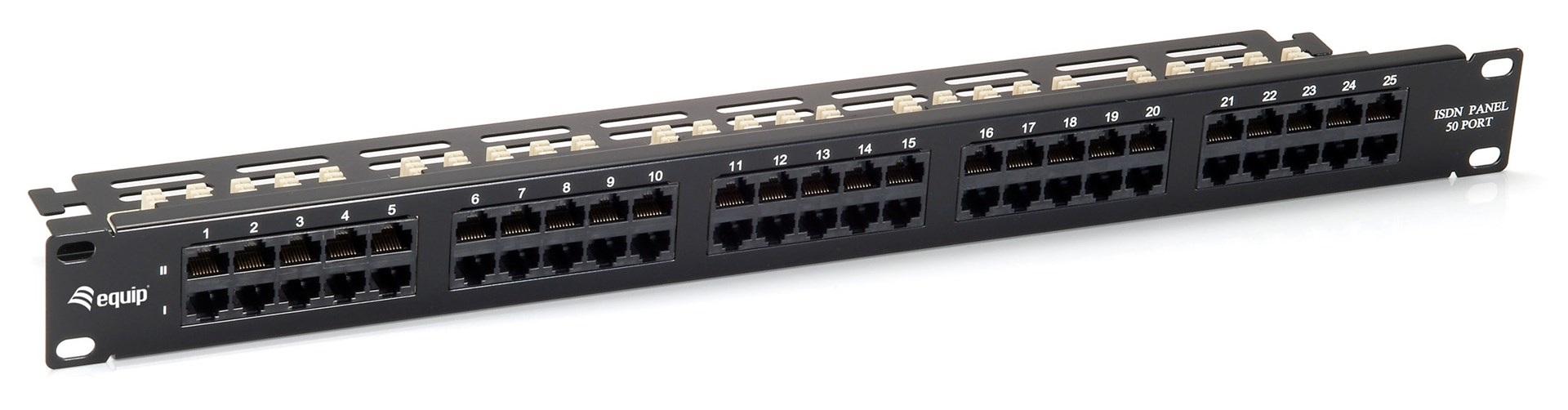 EQUIP  50-Port Cat.3 RJ45 ISDN
