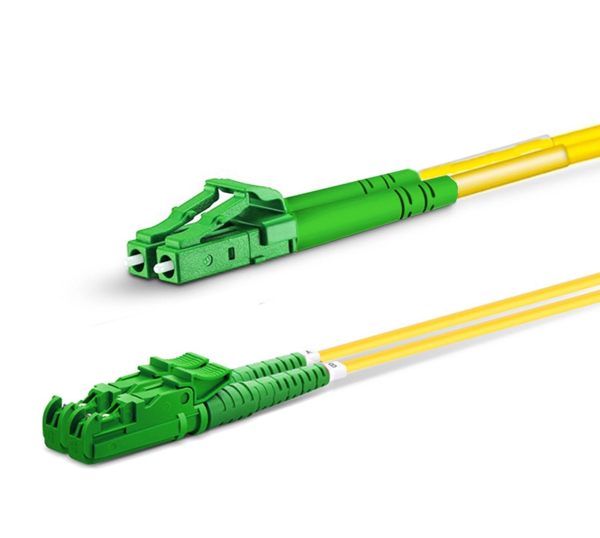 EQUIP  E2000/APC to LC/APC Fiber Cable