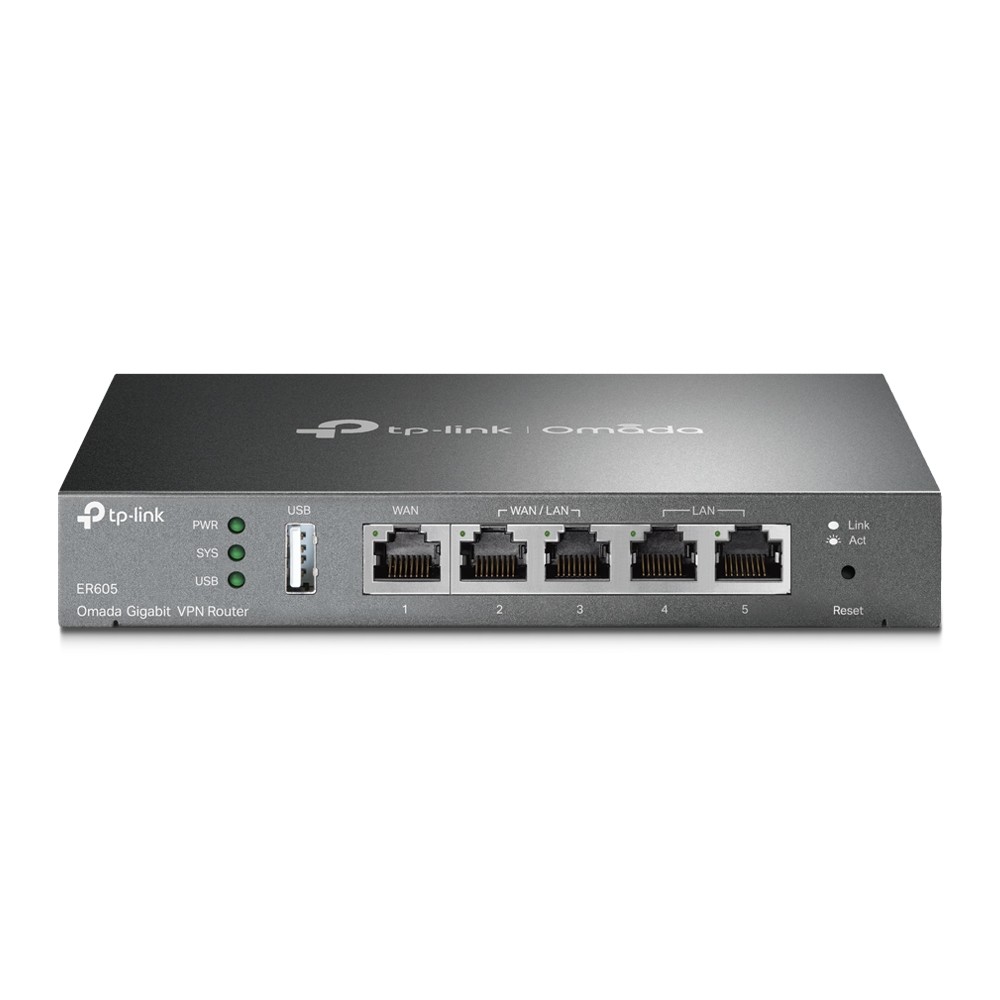 TP-LINK  ER605 Gibabit Router Multi-WAN VPN