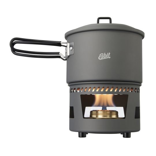 ESBIT Cookset with alcohol burner Pot