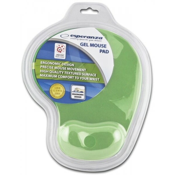 Esperanza Mouse Pad Gel EA137G Green