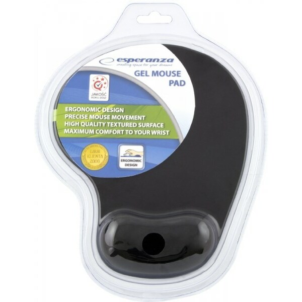 Esperanza GEL MOUSE PAD EA137K BLACK